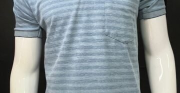 Collar T shirt  With Pocket Tb - 7202