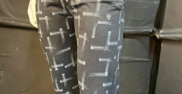 Track pant with  rib Ranger print #9695