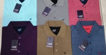 Lois grindal A collar t shirt
