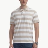 Striped Polo T-Shirt with pocket HR-1501